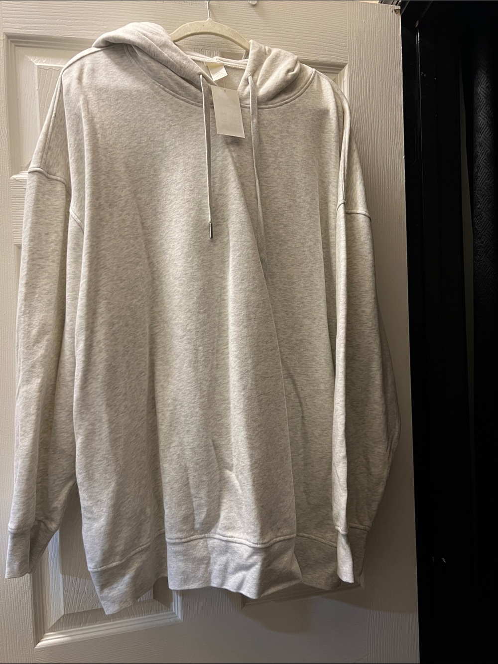 H&M Light Gray Oversized Hoodie